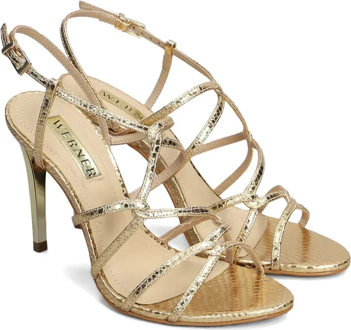 100mm Strappy Sandals - Image 2