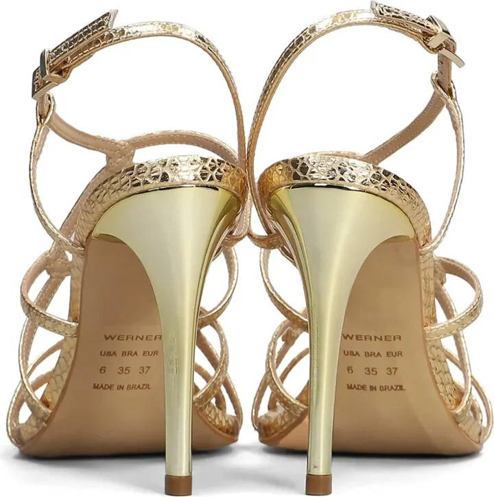100mm Strappy Sandals - Image 4