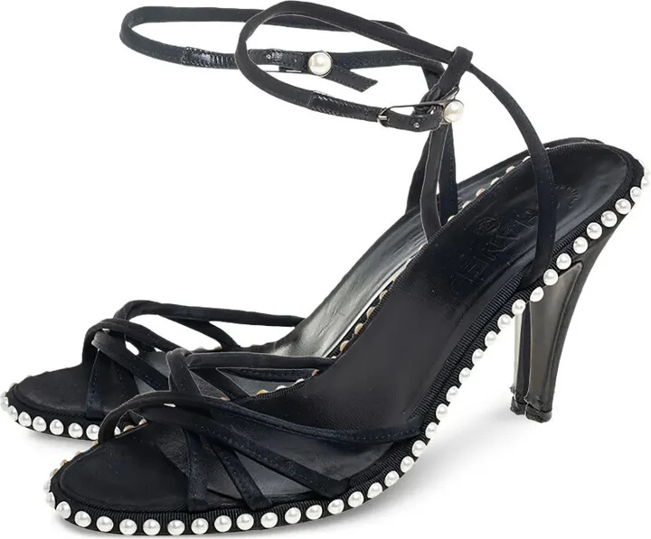 100mm Strappy Sandals - Image 2