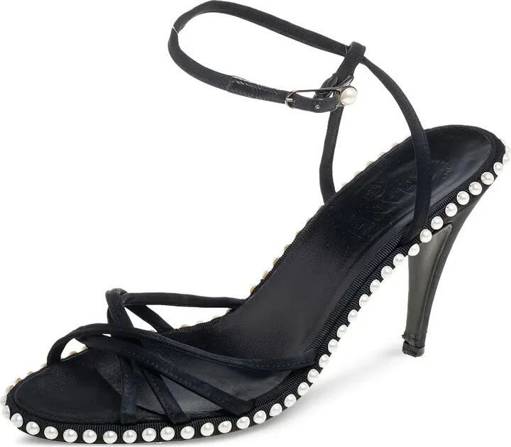 100mm Strappy Sandals - Image 3