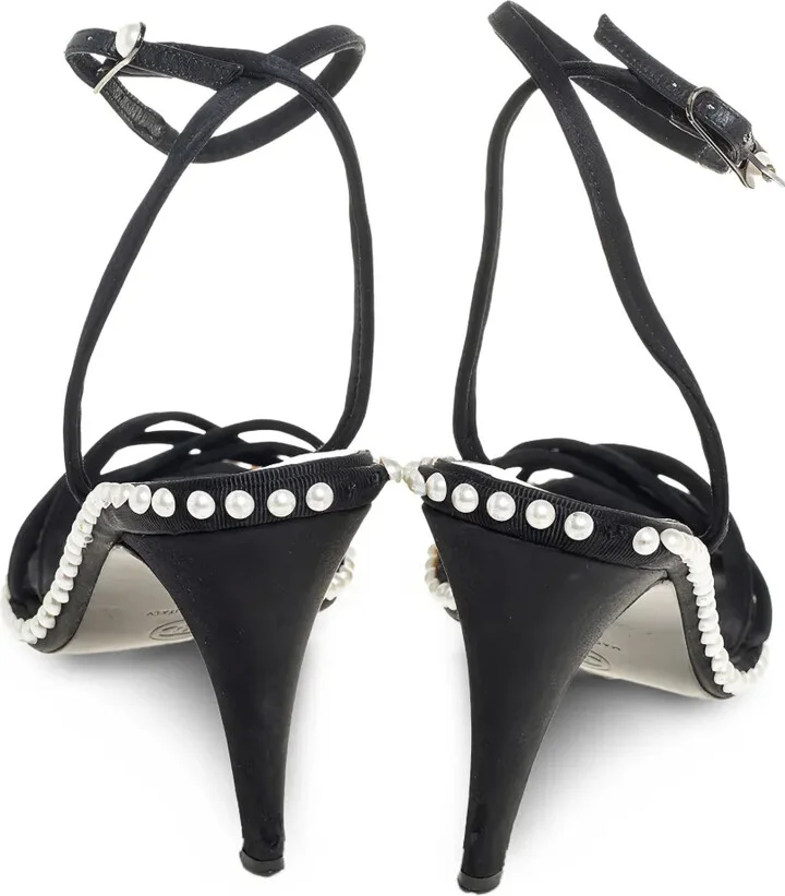 100mm Strappy Sandals - Image 4
