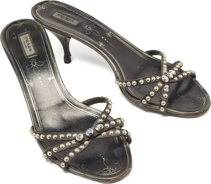 100mm Strappy Sandals - Image 3