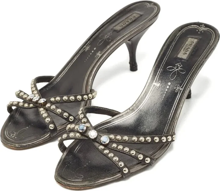 100mm Strappy Sandals - Image 5