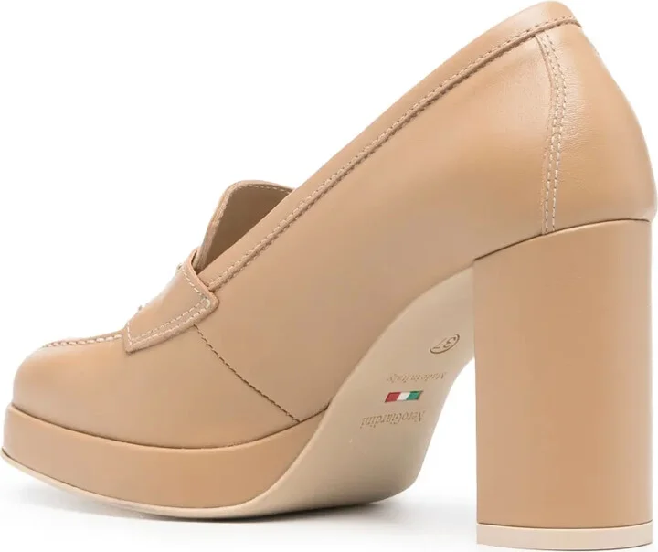 100mm Stud-Embellished Leather Pumps - Image 3