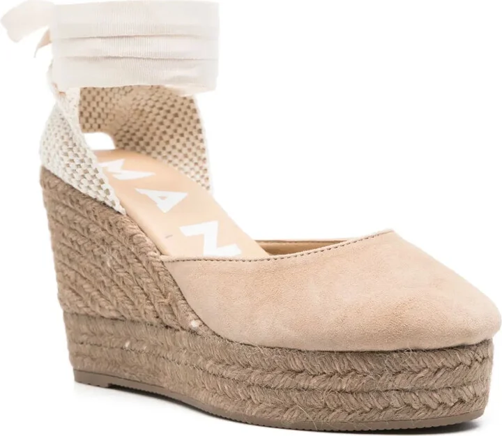 100mm Suede Espadrilles - Image 2