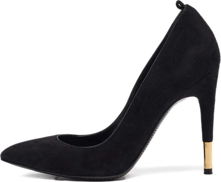100mm Suede Pumps