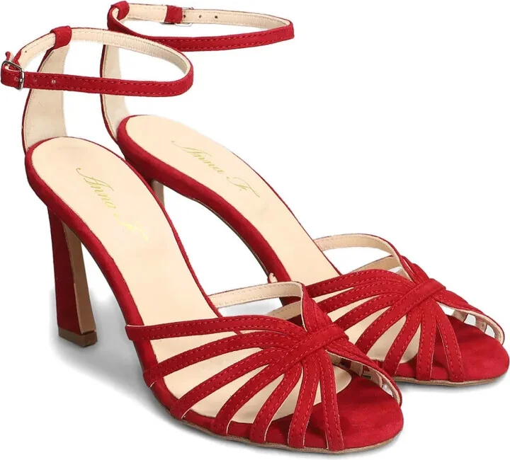 100mm Suede Sandals - Image 2