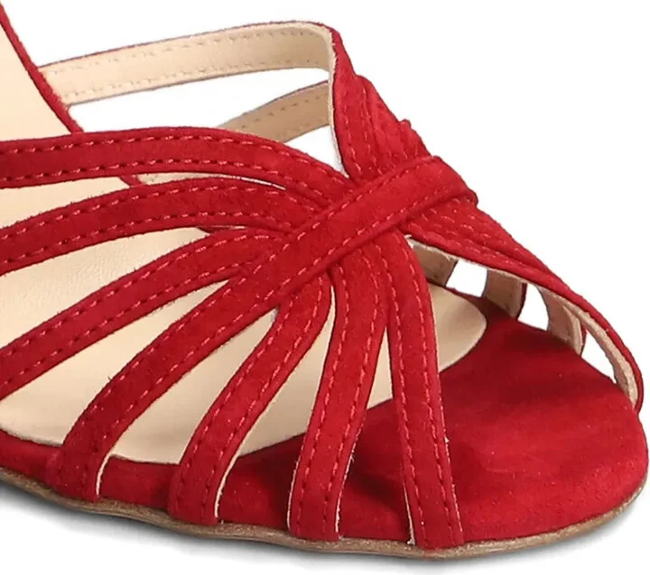 100mm Suede Sandals - Image 5