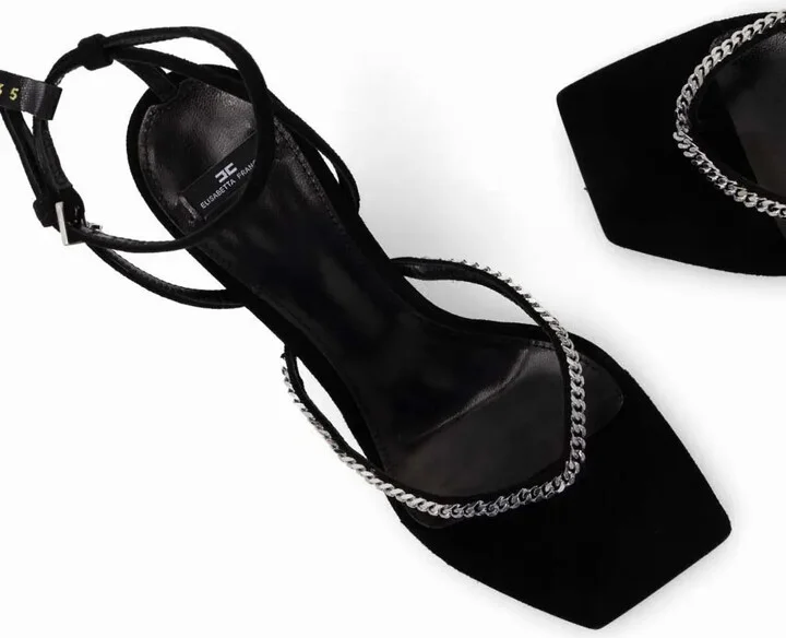 100mm Suede Wedges - Image 4