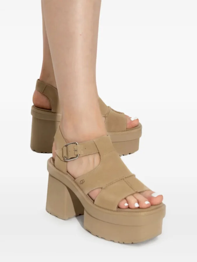 100mm T-Strap platform sandals - Image 5