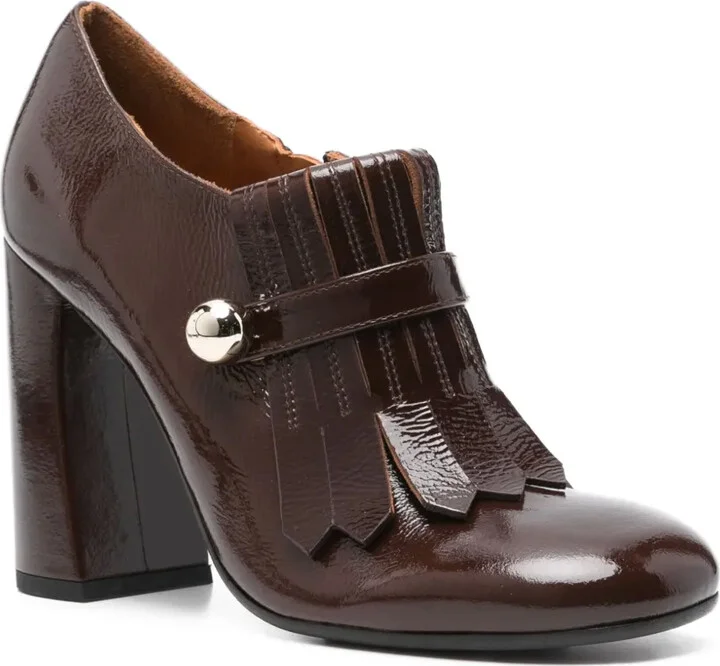 100mm Tasselled Block-Heel Boots - Image 2