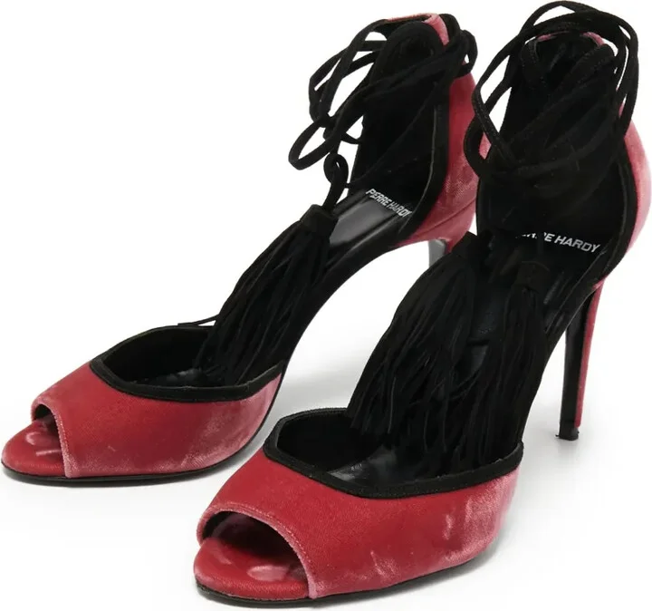 100mm Tasselled Sandals - Image 3
