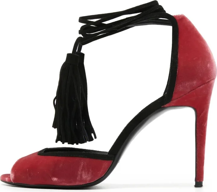 100mm Tasselled Sandals