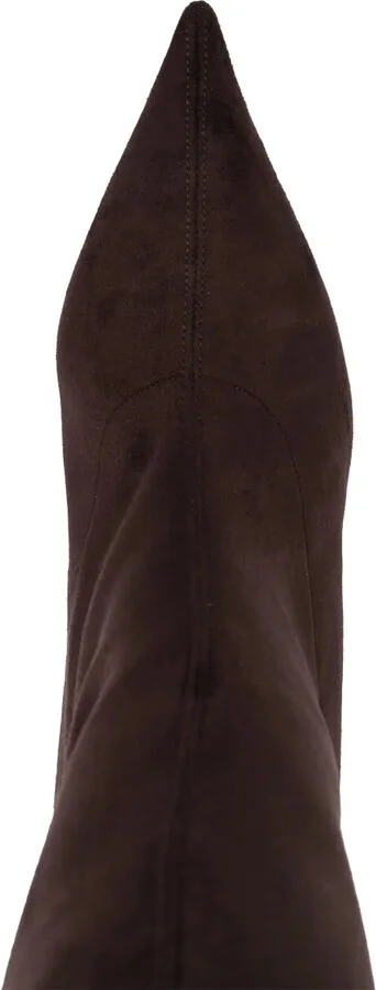 100mm Thigh-High Suede Boots - Image 4