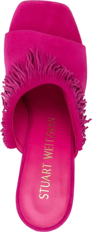 100mm Tia Fringe sandals - Image 4