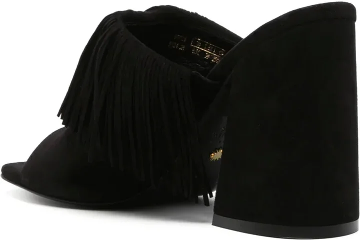 100mm Tia Fringe sandals - Image 3