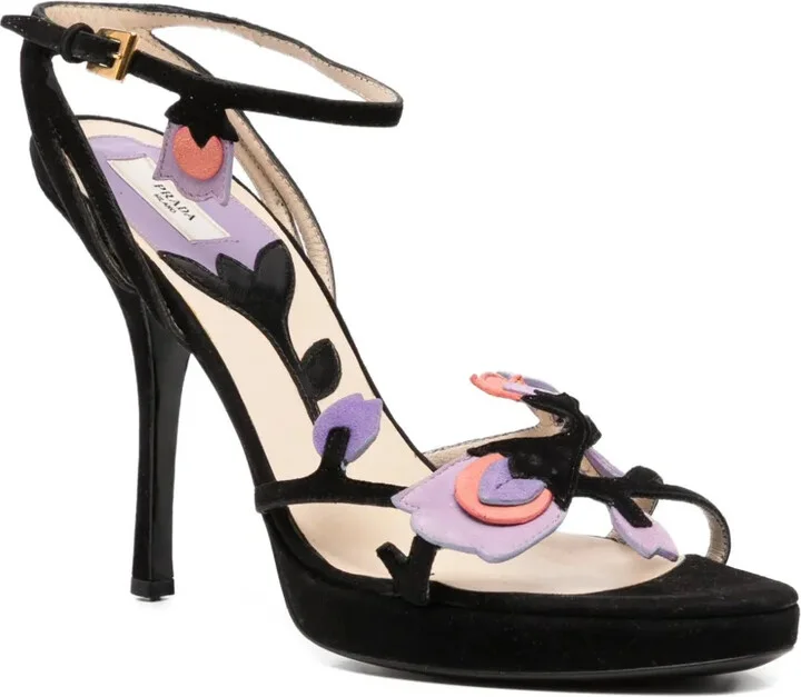 100mm Tulip Strap sandals - Image 2