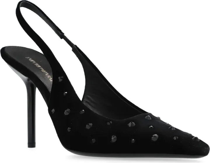 100mm Velvet Pumps - Image 2
