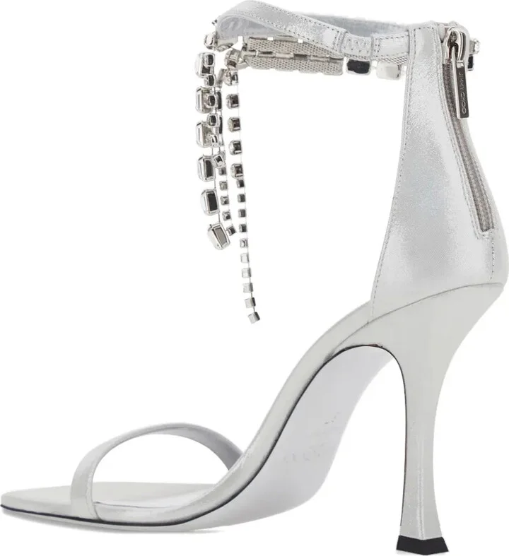 100mm Verity crystal-embellished sandals - Image 4