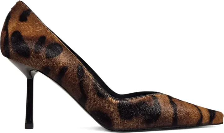 100mm Vivienne heeled pumps