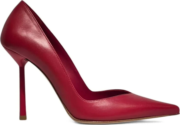 100mm Vivienne heeled pumps