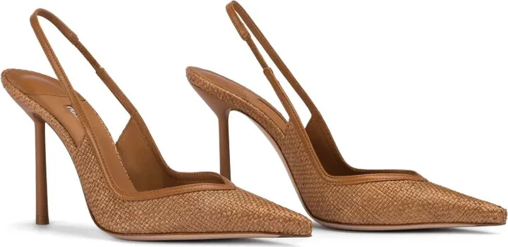 100mm Vivienne slingback pumps - Image 2