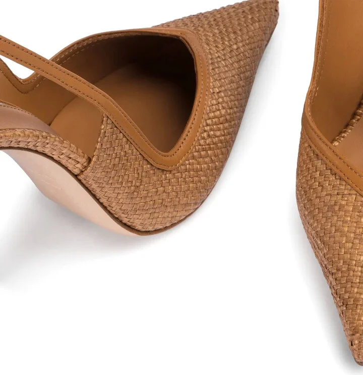 100mm Vivienne slingback pumps - Image 4