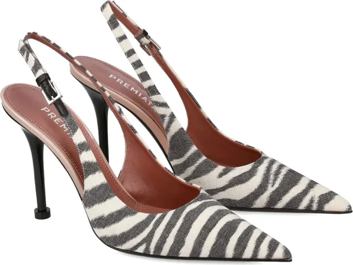 100mm Zebra-Patterned Pumps - Image 2