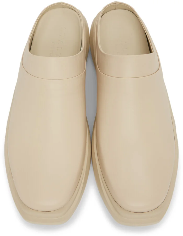1017 ALYX 9SM Beige Mono Mules - Image 5
