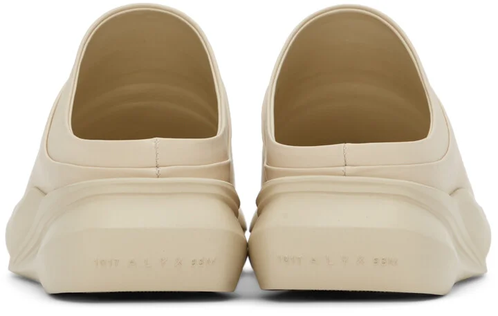 1017 ALYX 9SM Beige Mono Mules - Image 4
