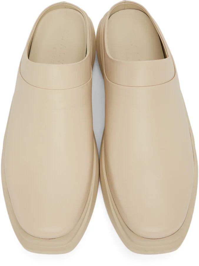 1017 ALYX 9SM Beige Mono Mules - Image 5