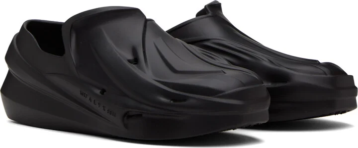 1017 ALYX 9SM Black Mono Slip-On Sneakers - Image 4