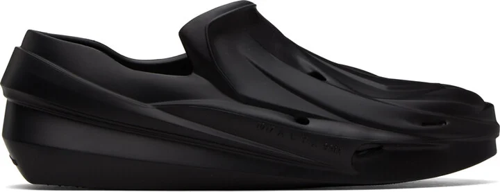 1017 ALYX 9SM Black Mono Slip-On Sneakers