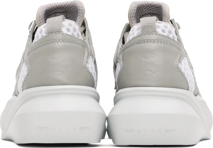 1017 ALYX 9SM Gray Mono Hiking Sneakers - Image 2