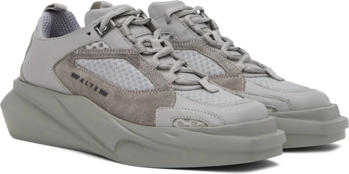 1017 ALYX 9SM Gray Mono Hiking Sneakers - Image 4