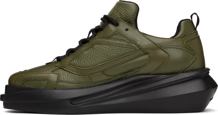 1017 ALYX 9SM SSENSE Exclusive Khaki Mono Hiking Sneakers - Image 3