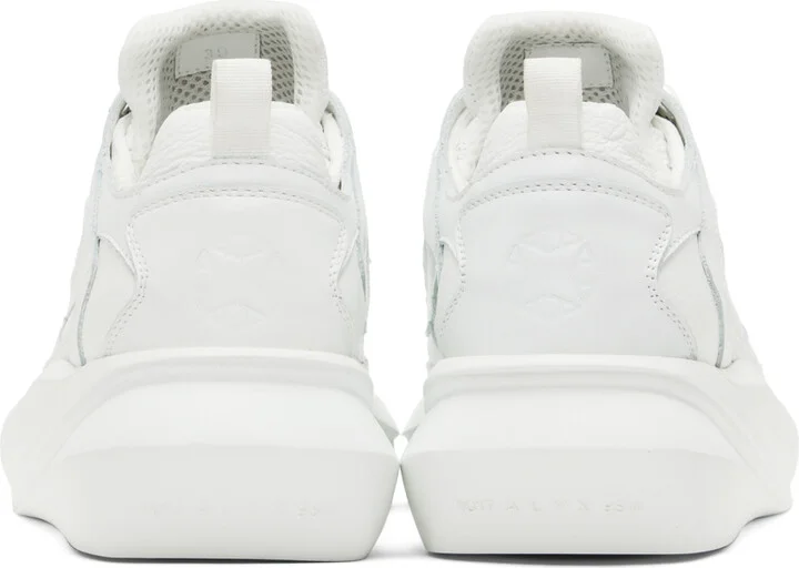 1017 ALYX 9SM White Mono Hiking Sneakers - Image 2
