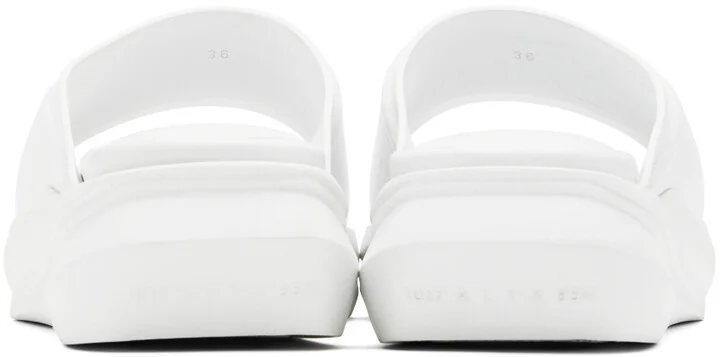 1017 ALYX 9SM White Mono Slides - Image 2