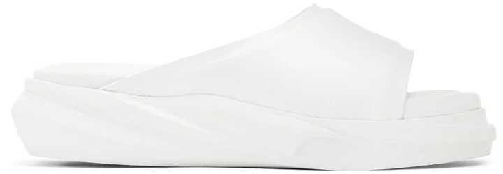 1017 ALYX 9SM White Mono Slides