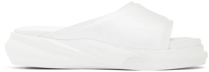1017 ALYX 9SM White Mono Slides