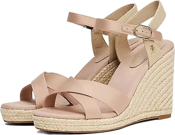 102mm Logo Wedge Heeled Espadrilles - Image 2