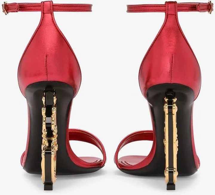 105 Baroque-Heeled Sandals - Image 2