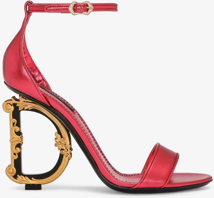 105 Baroque-Heeled Sandals