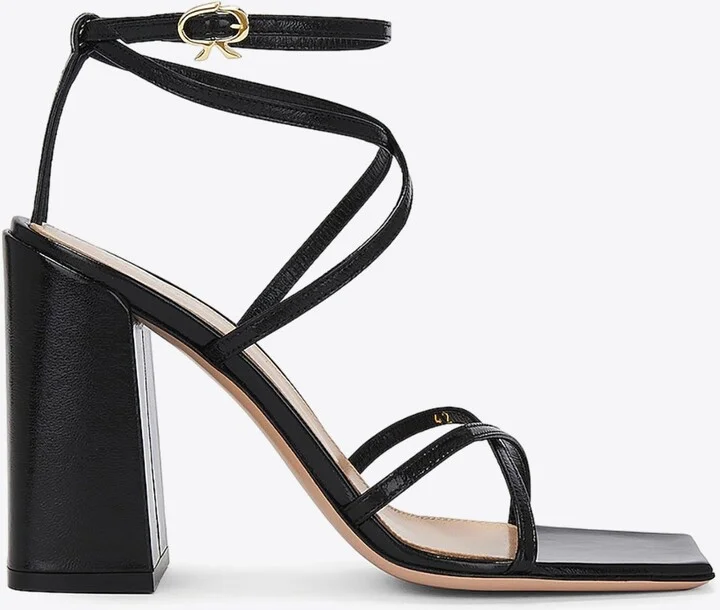 105 Cross-Over Leather Sandals