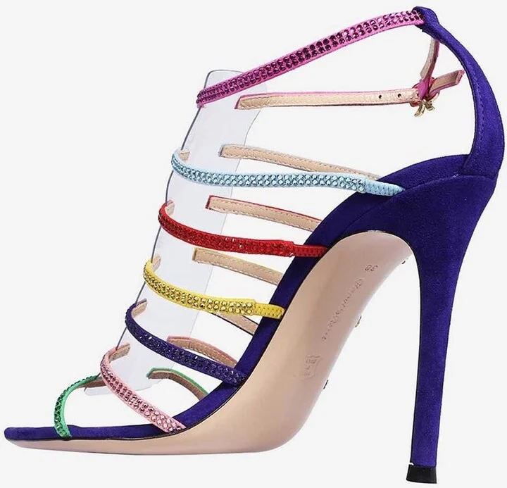 105 Crystal Embellished Sandals - Image 2
