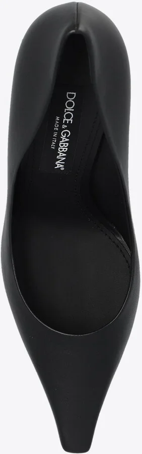105 DG-Logo Leather Pumps - Image 3