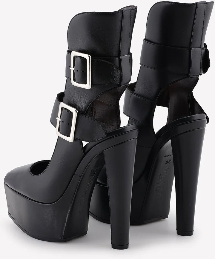 105 Double-Buckle Platform Boots - Image 3