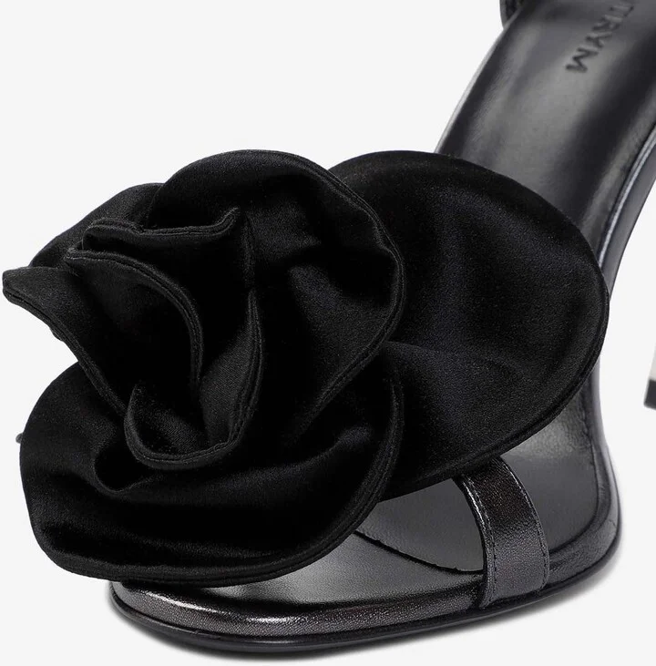 105 Flower Embellished Sandals - Image 3