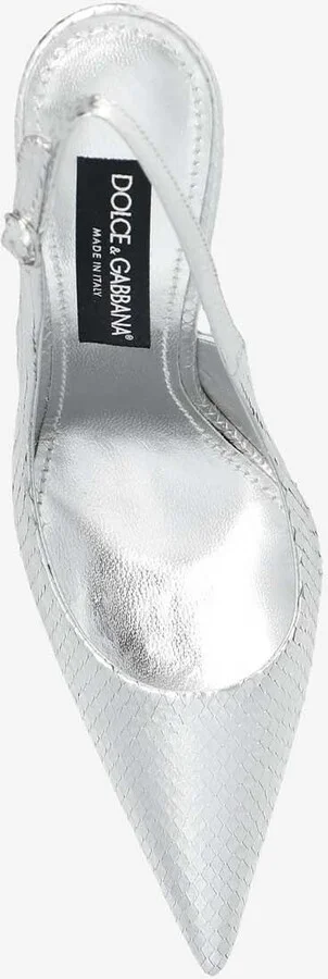 105 Leather Slingback Pumps - Image 3
