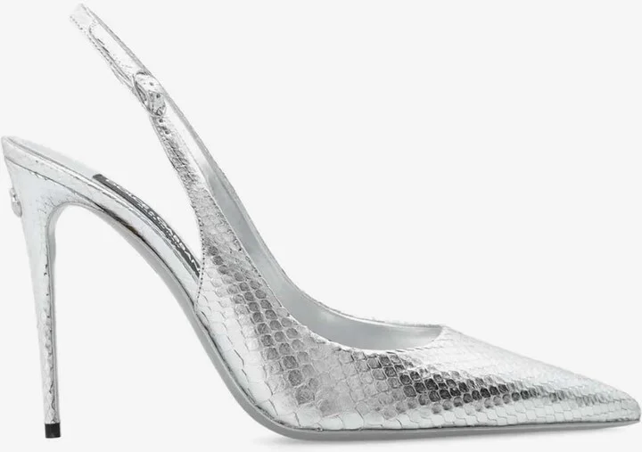 105 Leather Slingback Pumps